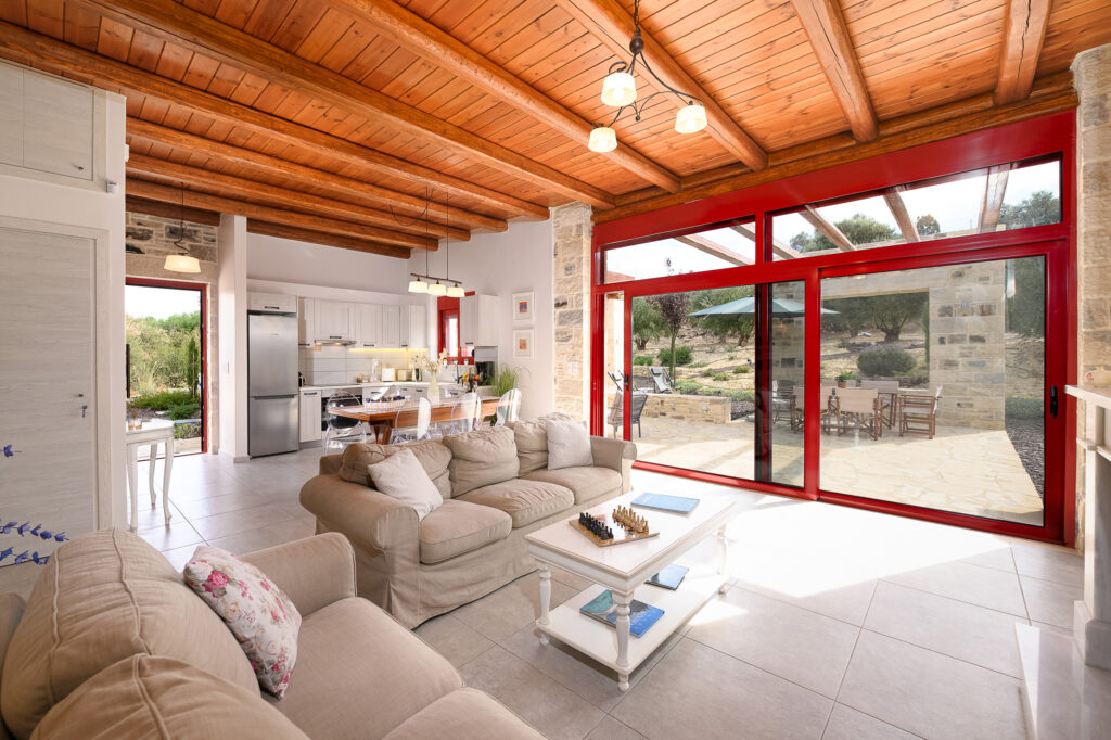 the Living Room of Endion villa