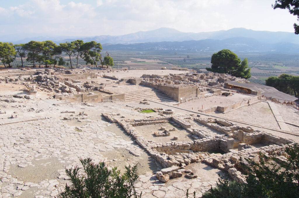 the Ancient City of Faistos