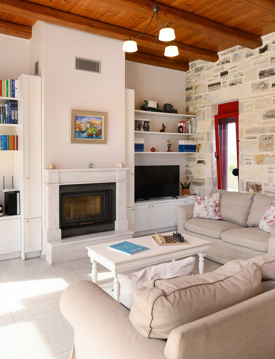 the Living Room of Endion villa